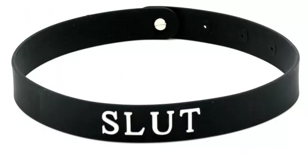 Silikon-Halsband Slut
