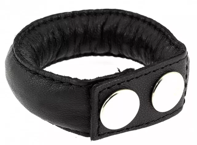 Gewichteter Leder-Cockring 90 Gramm