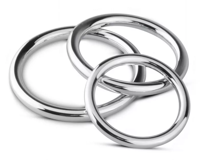 3er Set Cockrings Sinner Rings 40 bis 50mm