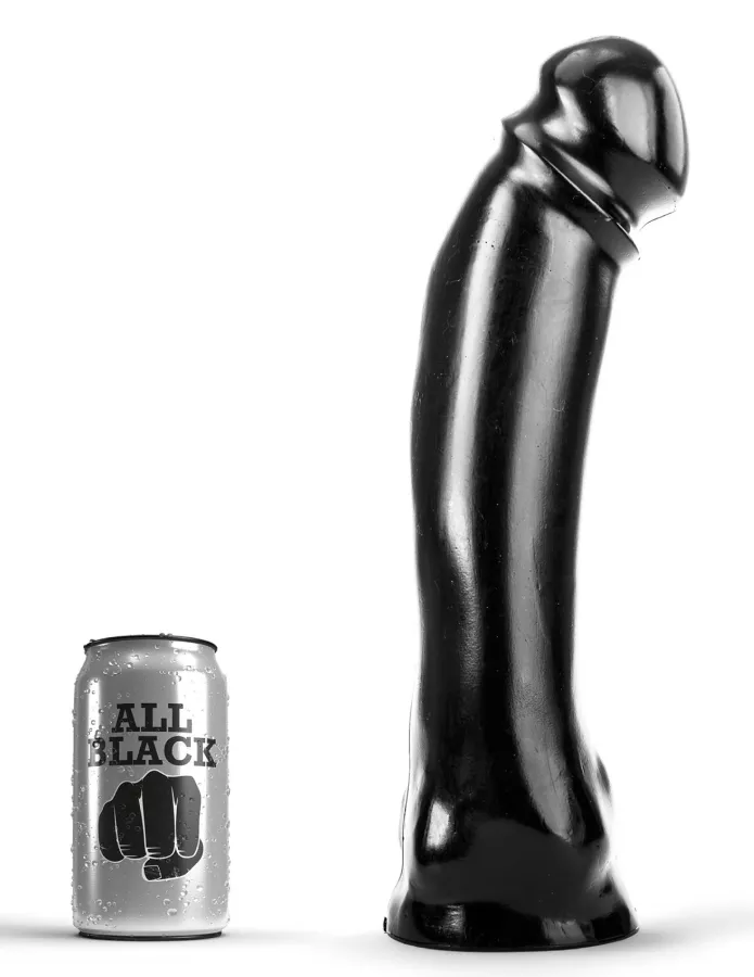 Dildo AB50 Big Time All Black 29 x 7.2cm