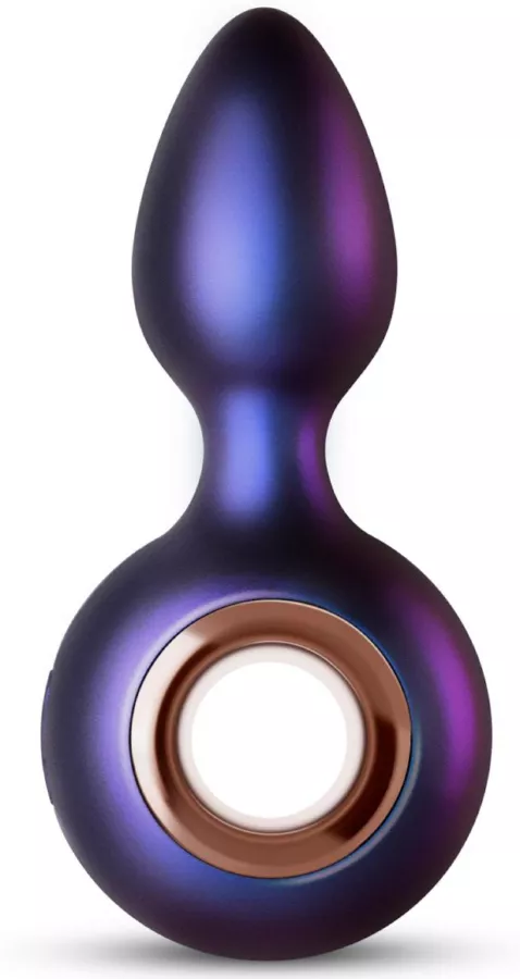 Vibrator Butt Plug Deep Space Hueman 6.5 x 3.5cm