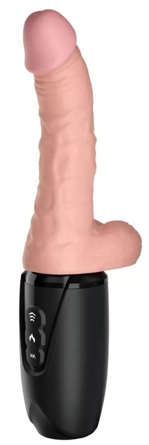 Stoß-Dildo King Cock Thrusting 14 x 3.6 cm