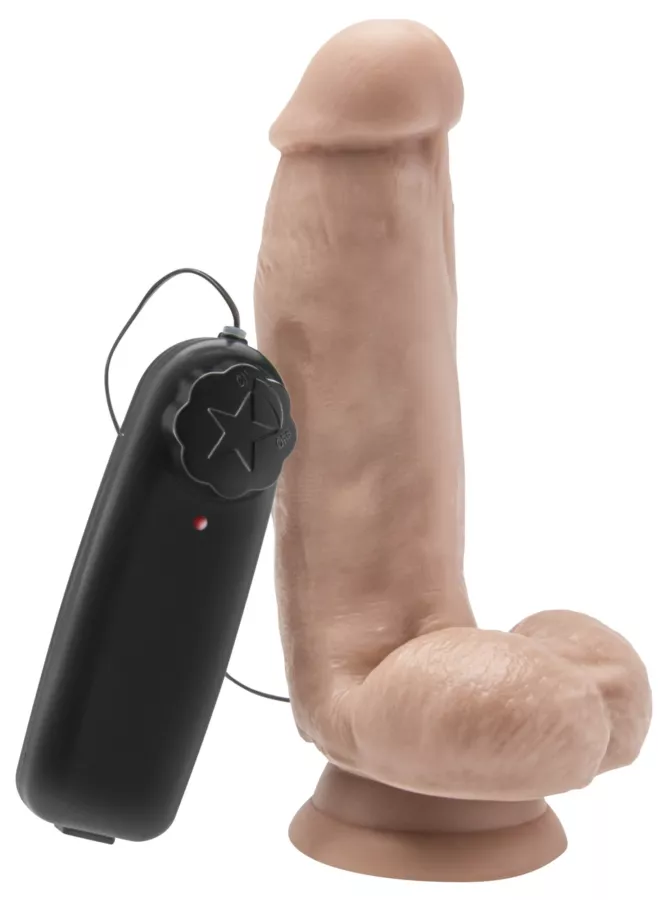 Get Real 13 x 4 cm Vibrating Dildo