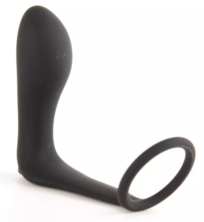 Cock Ring Vibrations-Analplug Ansel 9 x 3 cm - Ring 36mm