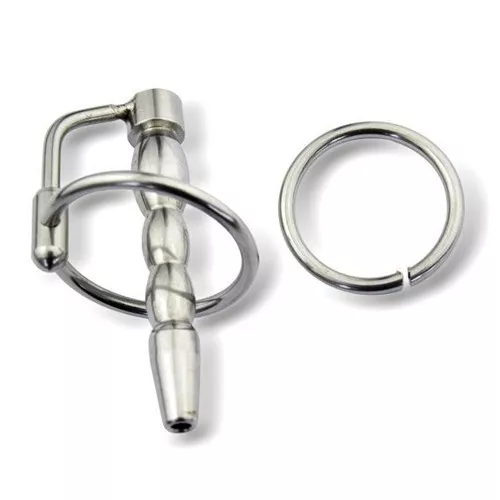 Durchbohrter Plug 10mm mit Ring