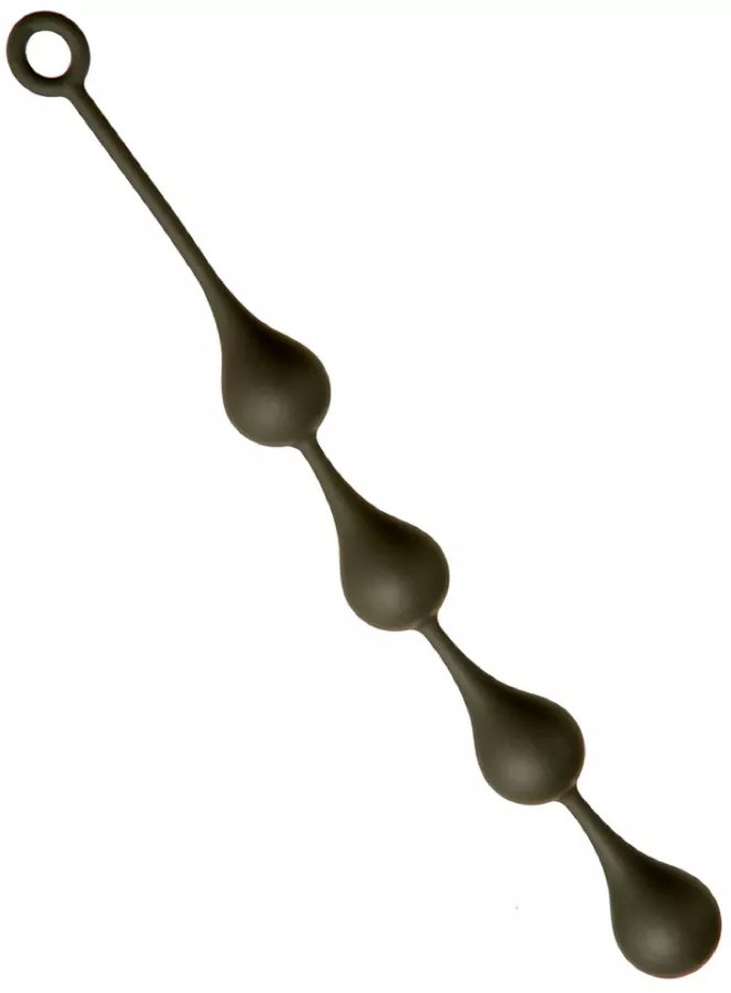 Analperlen aus Silikon Drops L 50 x 5 cm