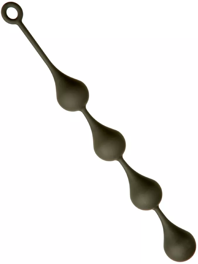 Analperlen aus Silikon Drops XL 55 x 6 cm