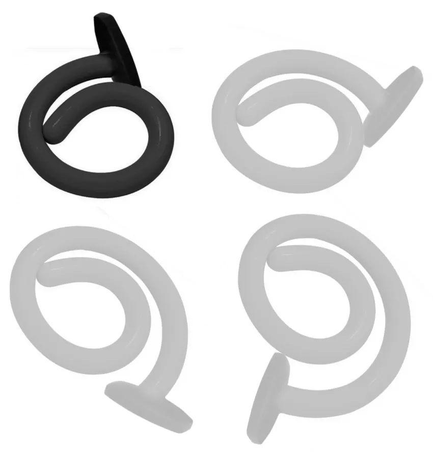 Dildo Deep Limber Schwarz S 40 x 2,8 cm