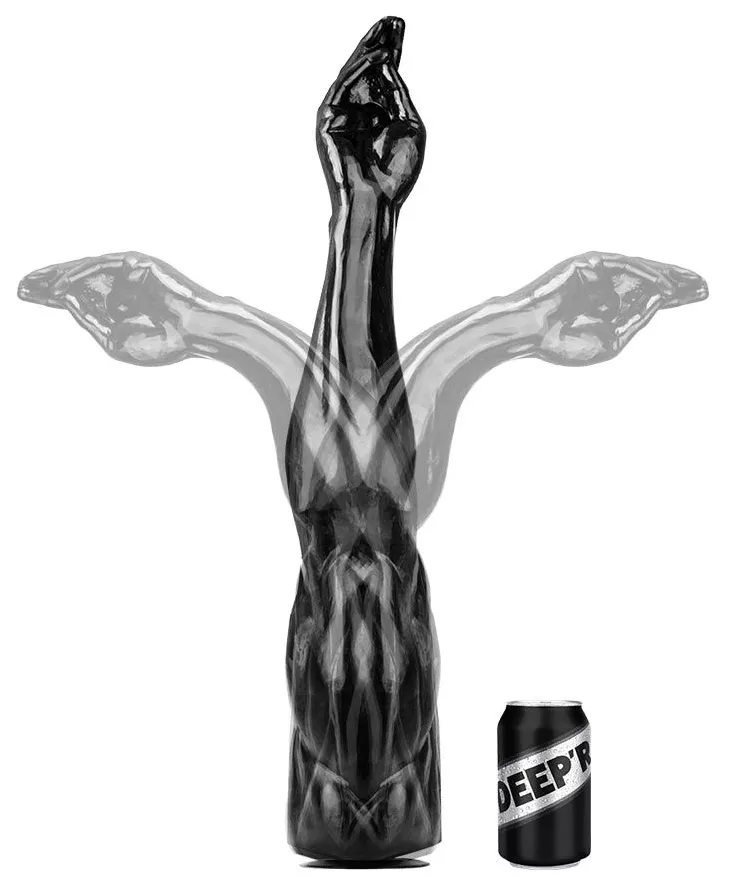 Fist-Arm DeepR Mega Muscle Fist 65 x 13,5cm Schwarz