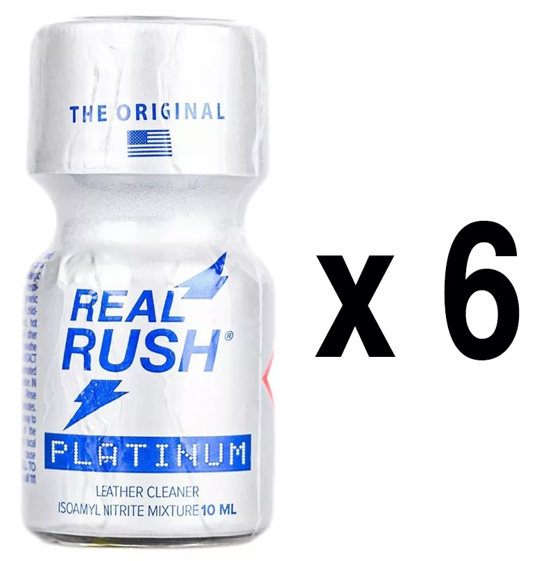 REAL RUSH PLATINUM 10ml x6