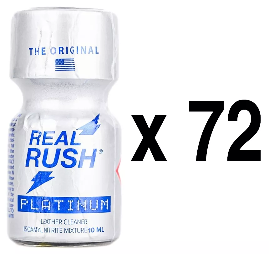 REAL RUSH PLATINUM 10ml x72