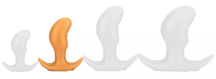 Analplugg Pods M 12 x 4,5cm Orange