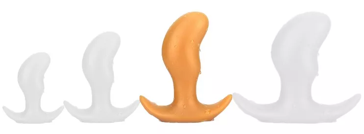 Analplugg Pods L 15 x 5,5cm Orange