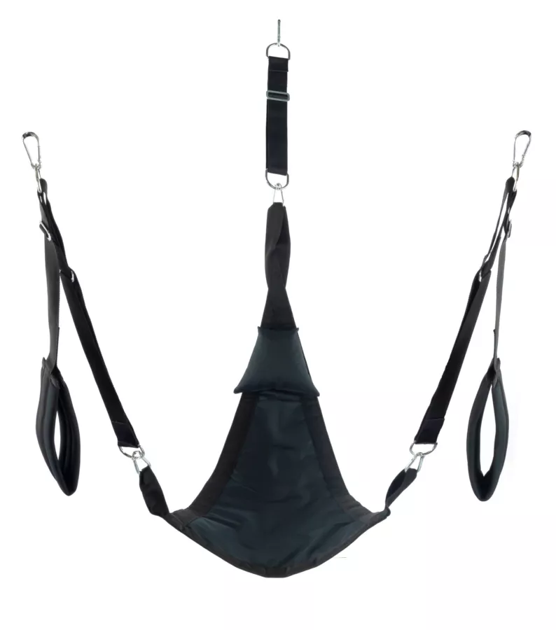 Sling aus Stoff Dreieck - Komplettset Schwarz