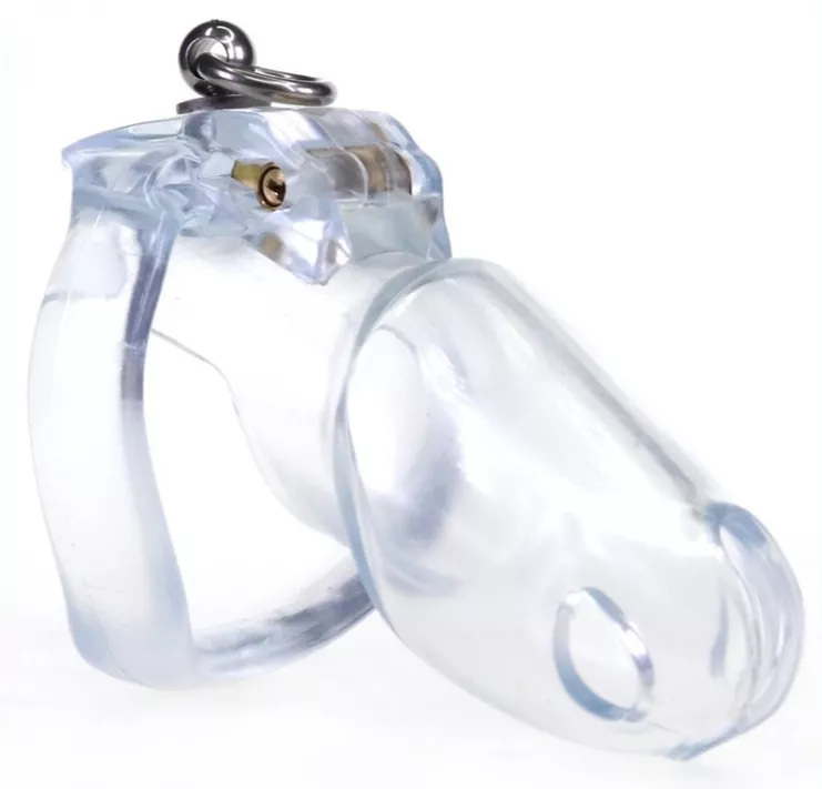 Keuschheitskäfig Dick Off 10 x 3cm Transparent