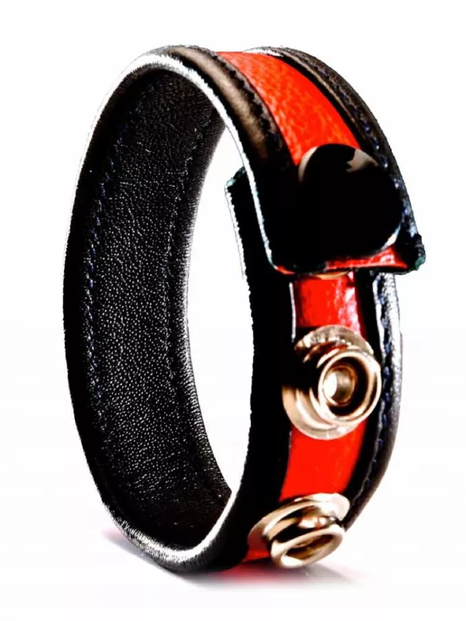 Cockring Leder Rot