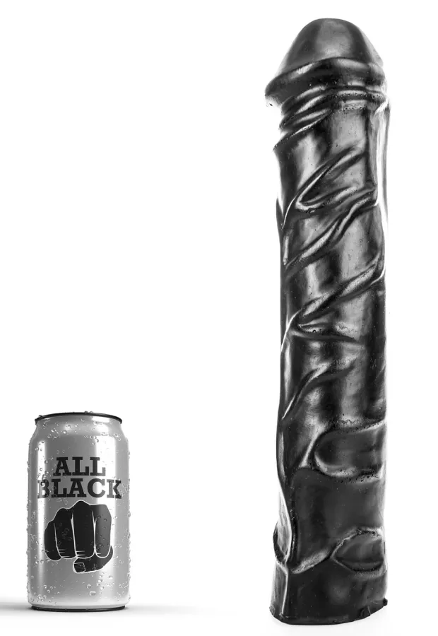 Dildo AB19 Drag All Black 29 x 7.5cm
