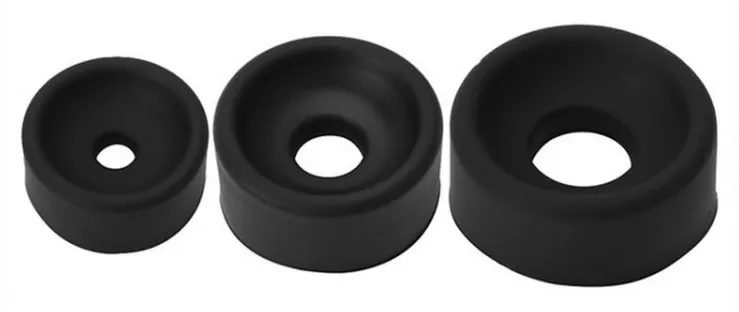 Satz von 3 weichen Hülsen für Penispumpe 60mm