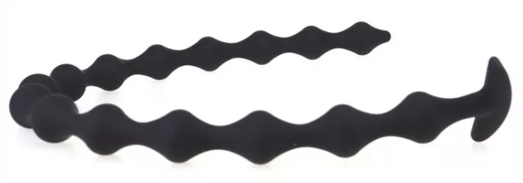 Langer Dildo Thin Beads 55 x 2,3cm