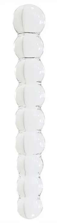 Glass Dildo SNOWBALL 12.6 x 2cm