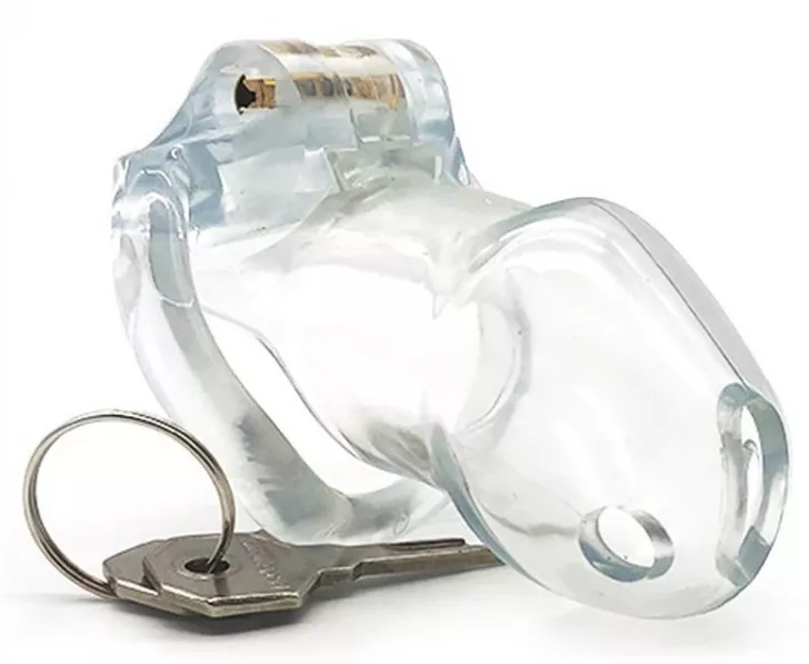 Keuschheitskäfig Lock Up 9.4 x 3.2cm Transparent