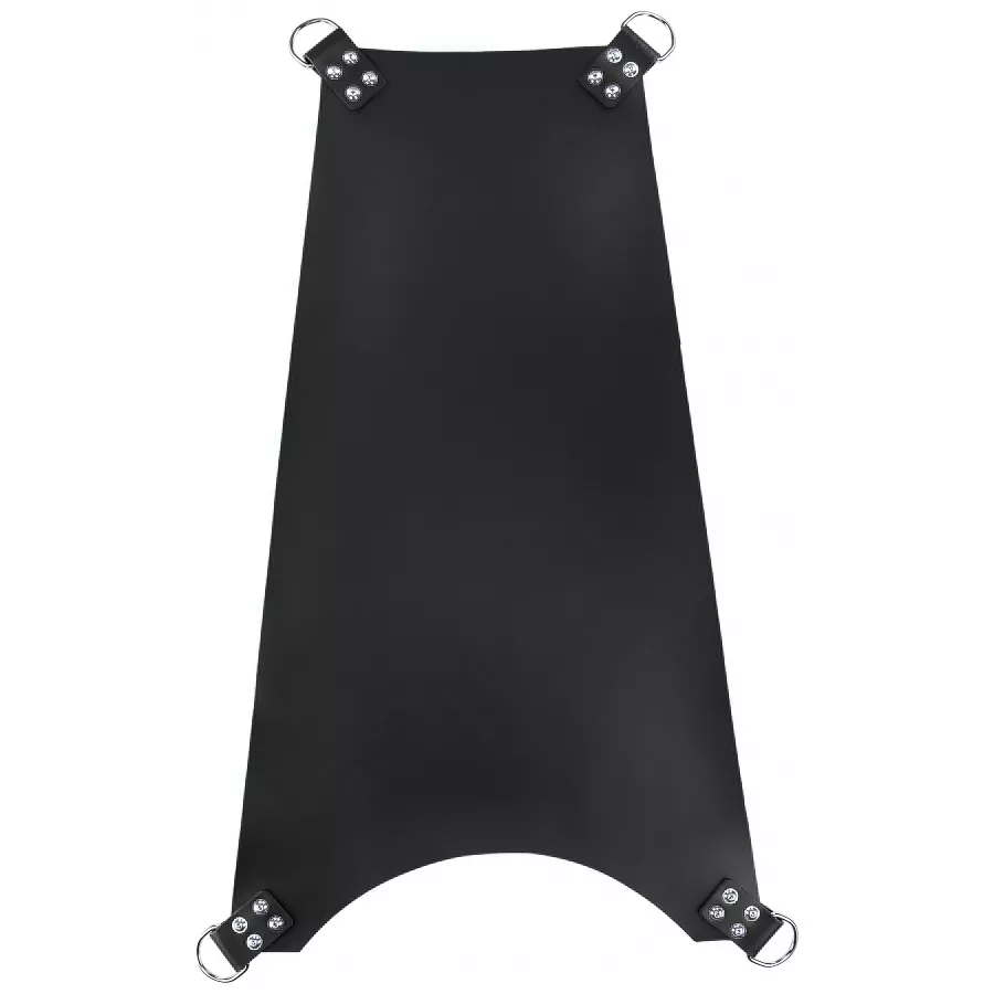 Sling aus Leder 4 Punkte Tailored Schwarz