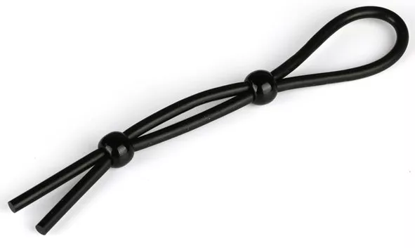 Verstellbarer Cockring Double Schwarz