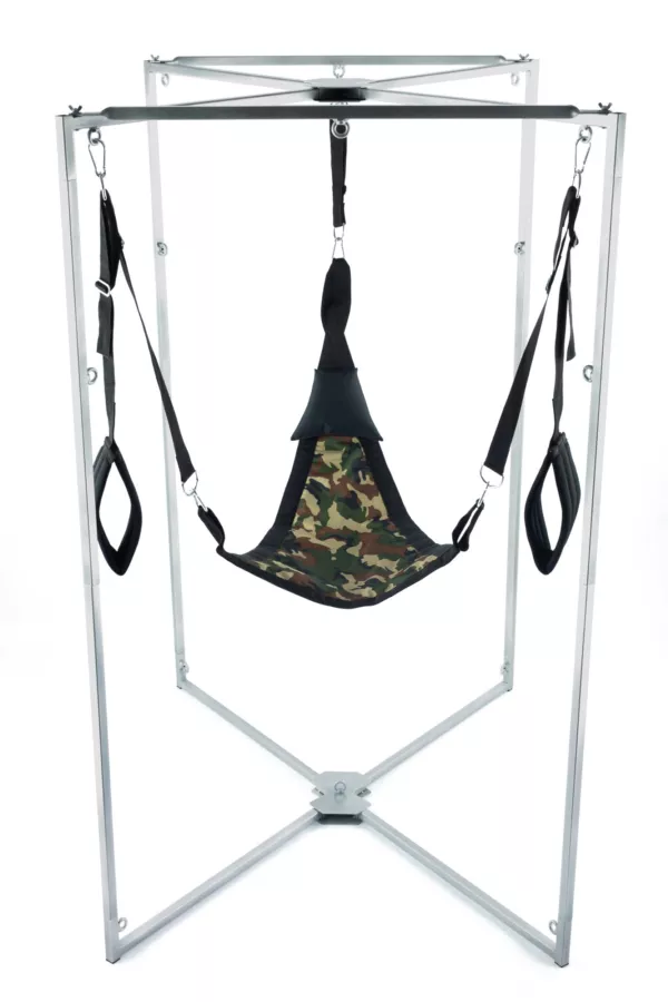 Sling-Set Stoff Dreieck Camouflage Gestell Grau