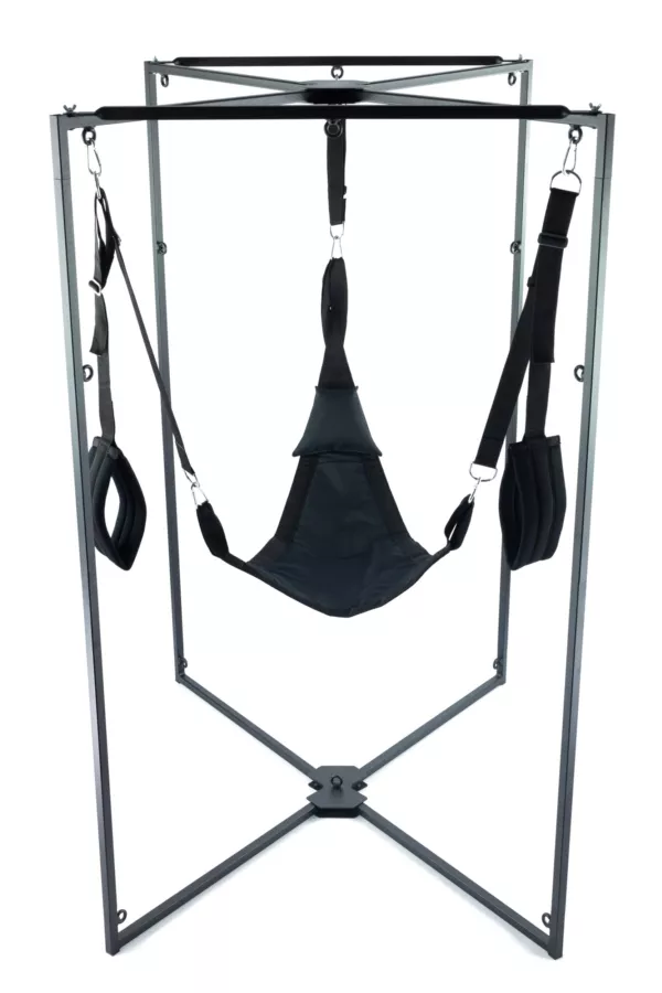Sling-Set Stoff Dreieck Schwarz Gestell Schwarz
