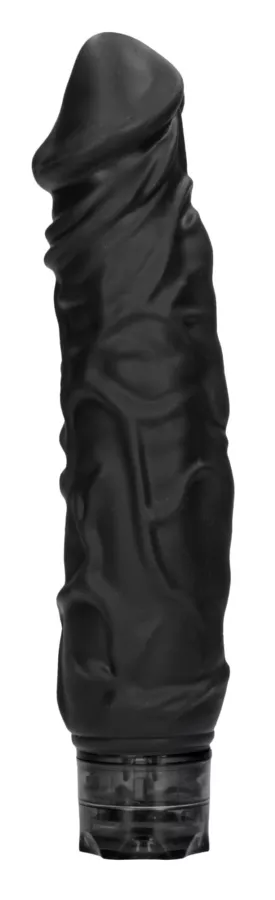 Realistic Vibrating Dildo 20 x 5cm Black