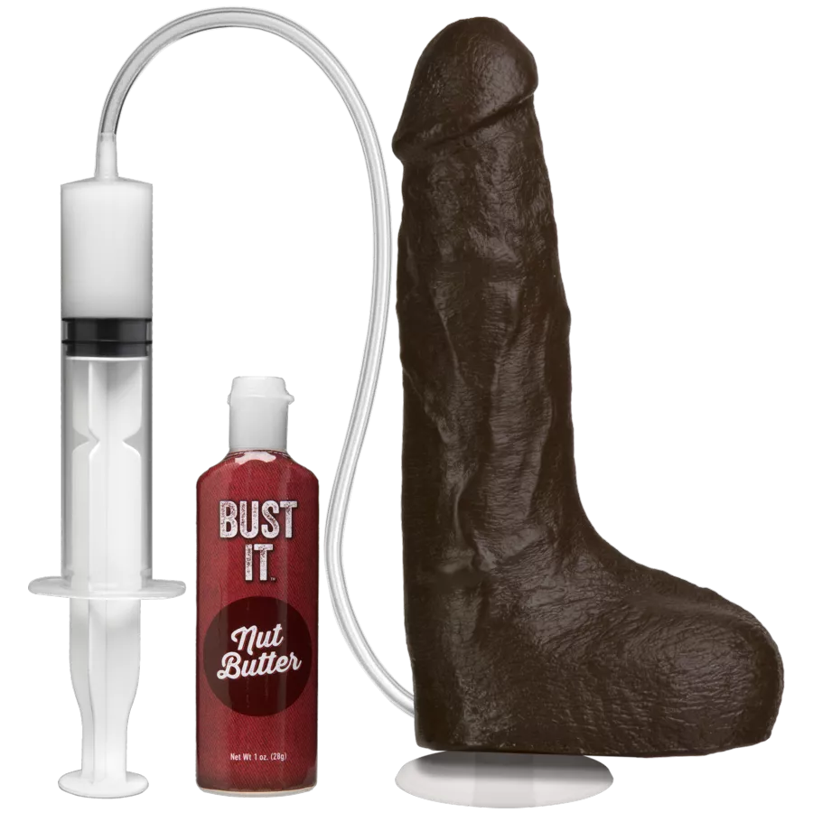 Spritzender Dildo Bust It 15 x 5.5cm Schwarz
