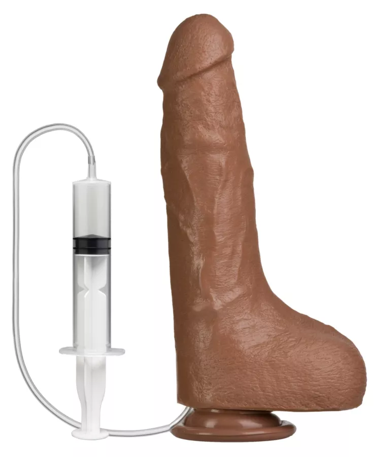 Spritzender Dildo Bust It 15 x 5.5cm Beige