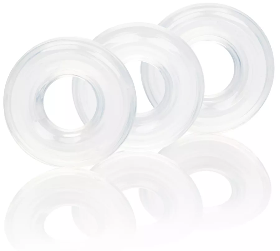 Set mit 3 flexiblen Cockringen Stacker 20mm