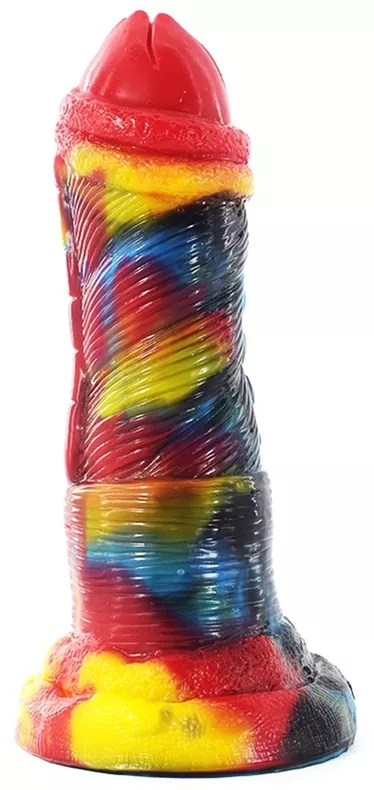 Nox Dildo 18 x 6cm Mehrfarbig