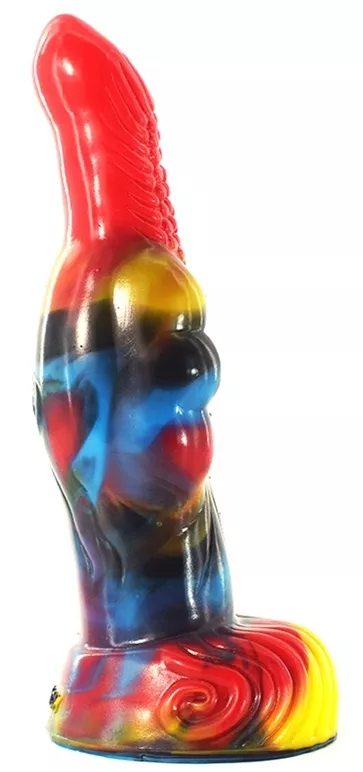 Dildo Freki 20 x 6cm Mehrfarbig