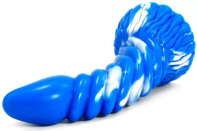 Arkan Dildo 18 x 5cm Blue-White