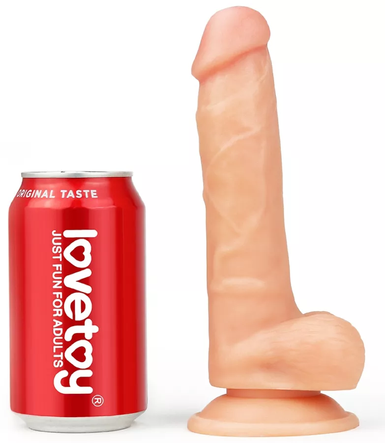 Realistic Soft Dude Dildo 15 x 4cm