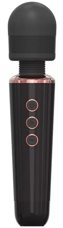Wand-Vibrator Dawson Schwarz - Kopf 42mm