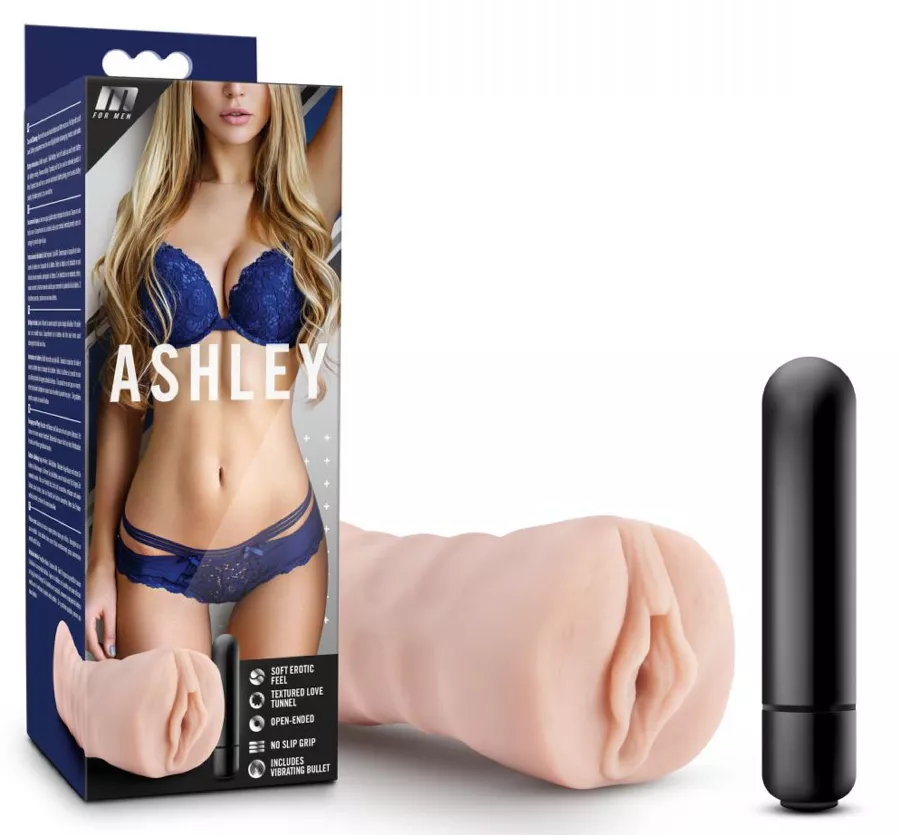 Realistischer vibrierender Masturbator Ashley Vagina