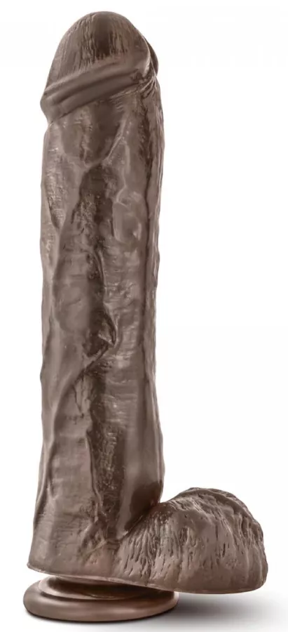 Dildo realistisch Mr Savage Dr Skin 22 x 5,5cm Braun