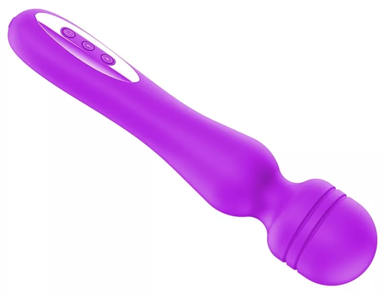 Wand vibrator Genius Paars - Kop 41mm