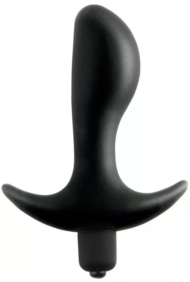 Vibrerende plug Perfect Silicone 9 x 3,5 cm