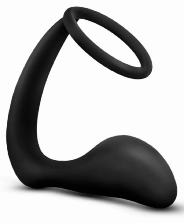 Cock Ring und Butt Plug Anal Adventures Ring Plus 8 x 3cm