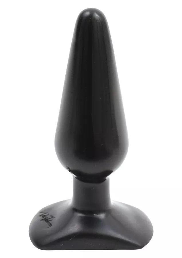 Butt Plug Smooth 12 x 3.8 cm Zwart