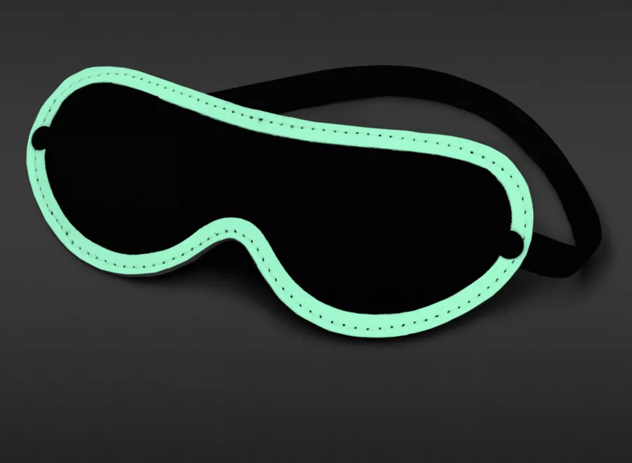 Augenmaske Glo Schwarz