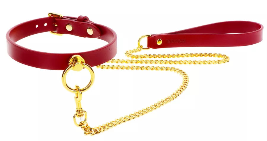 Halsband-Leine Taboom Rot