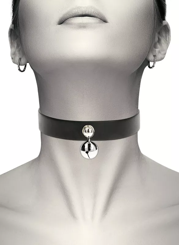 Choker Coquette mit Glöckchen Schwarz