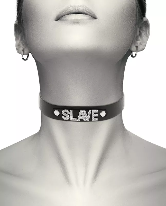 Choker Coquette Slave Schwarz