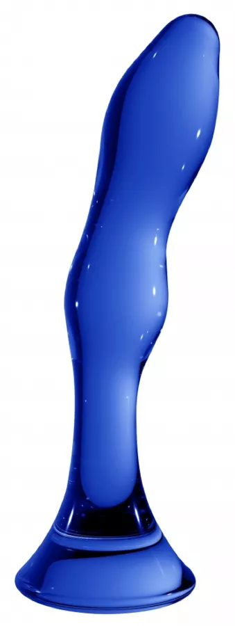 Glasdildo Gallant Blau 16 x 3.4cm