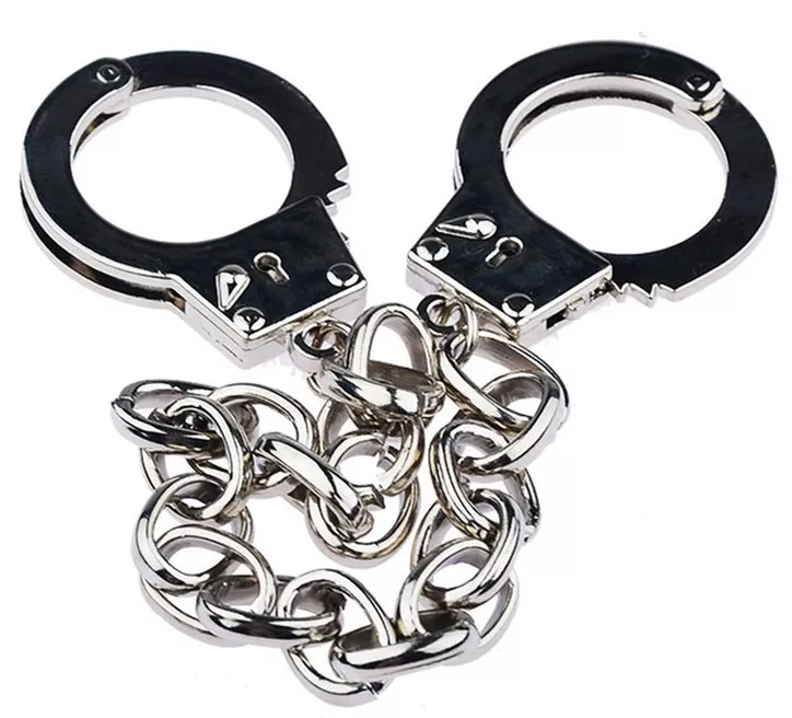 Daumen-Handschellen aus Metall